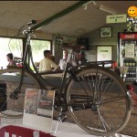 Gezinsfietstocht, met belgerinkel naar de winkel